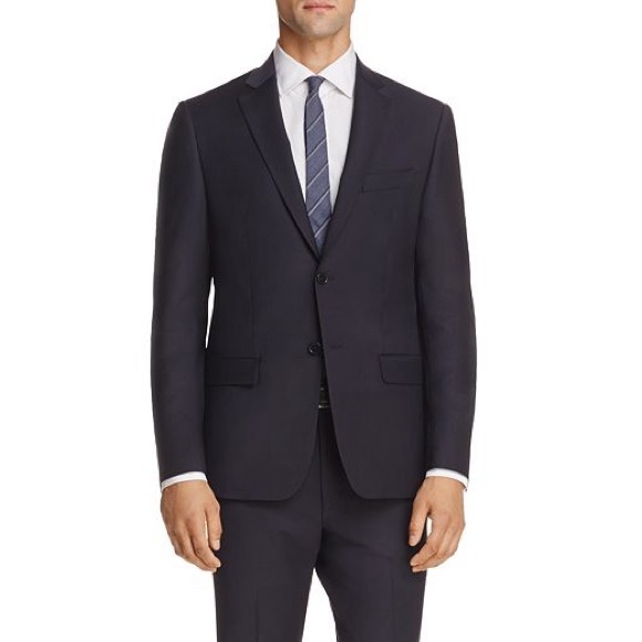 John Varvatos Star USA Slim Fit Suit Separates Navy Wool Size 40L